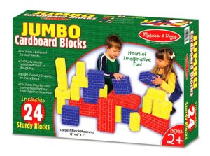 Jumbo Cardboard Blocks (24 pc)