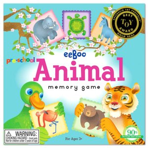 Preschool Animal Memory Game