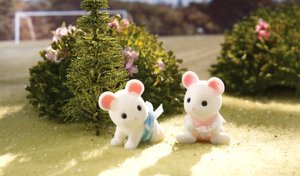 Calico Critters - Milky Mouse Twins