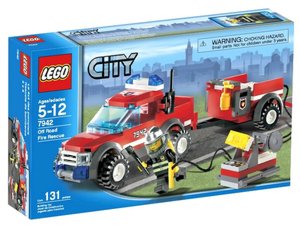 LEGO City Fire Pick-up Truck 7942