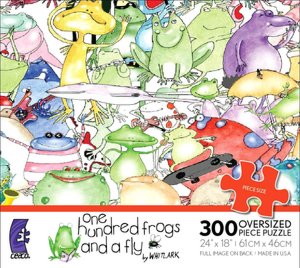One Hundred, Frogs 300-pc Puzzle