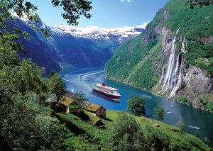 Norwegian Fjord - 1000 piece puzzle
