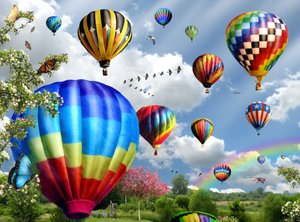 Up, Up & Away - 1000 piece puzzle