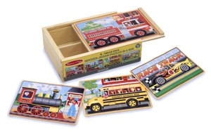 Vehicles Jigsaws in a Box