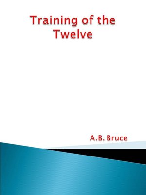 Training of the Twelve