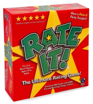 Rate It: The Game Where You Rate Everything and Everyone in the Universe:B&N Exclusive
