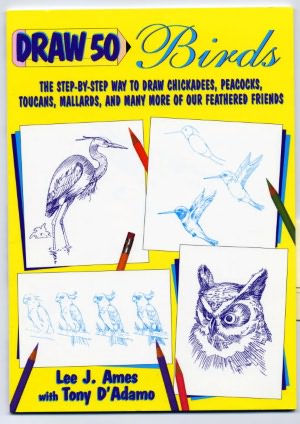 Draw 50 Birds (Turtleback School & Library Binding Edition)