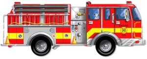 Giant Fire Truck Floor (24 pc)
