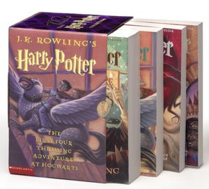 Harry Potter Paperback Boxed Set, Books 1-4