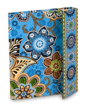 Vera Bradley Bali Blue Magnetic Flap Journal (6