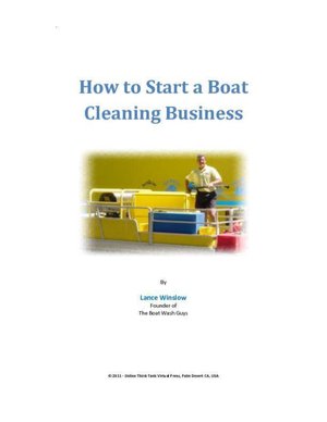 How to Start a Boat Cleaning Business