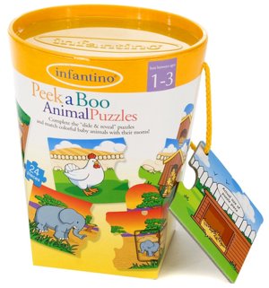 Peek-a-Boo Animal Puzzles