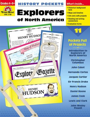 History Pockets, Explorers of North America, Grades 4-6