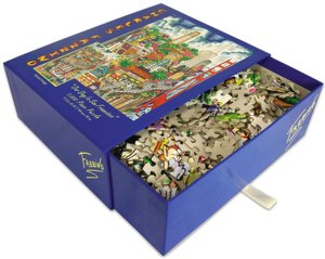 SAN FRANCISCO- Our Day In Fazzino 1000 Piece Puzzle (B&N Exclusive)