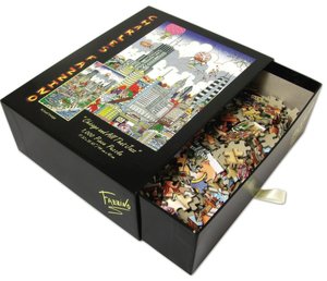 CHICAGO- And All That Jazz Fazzino 1000 Piece Puzzle (B&N Exclusive)