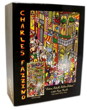 NEW ORLEANS-Return, Rebuild, ReNew Orleans Fazzino 1,000 Puzzle - (B&N Exclusive)