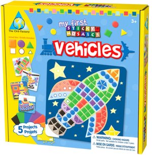 My First Sticky Mosaic Vehicles