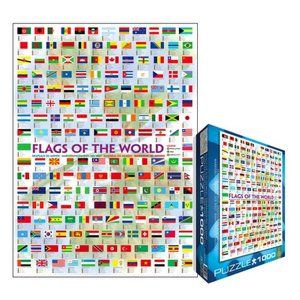 Flags of the World 1000 Piece Puzzle