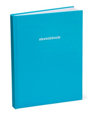 Teal Basic Sketchbook (8x11)