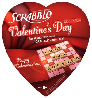 Scrabble Valentine's Day - Card Kit and Game