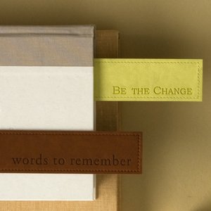 Embossed Quote Bookmark Set
