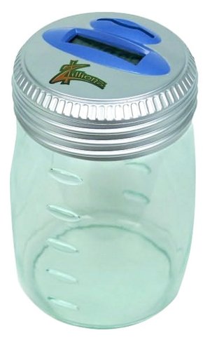 Counting Money Jar