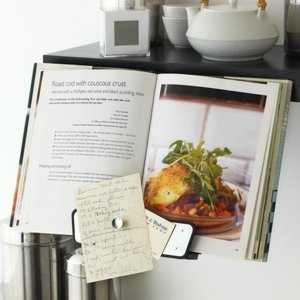 Cooknook Cookbook Holder Chrome