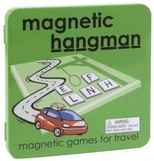 Magnetic Hangman Travel Game