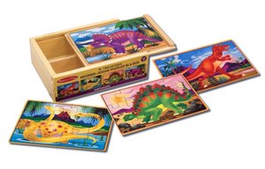 Dinosaurs Puzzles in a Box
