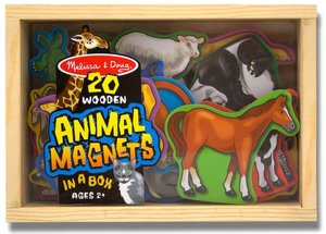 Magnetic Wooden Animals