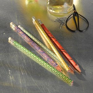 Yuzen Pencil Set of 5