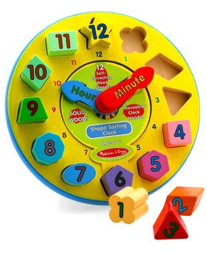 Shape Sorting Clock