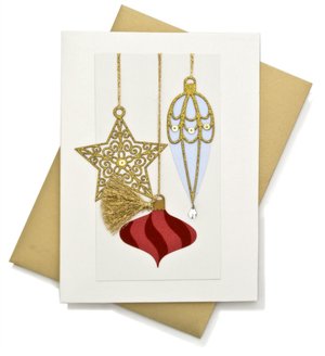 Antique Ornaments Holiday Boxed Cards