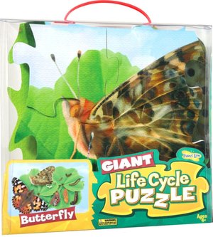 Giant Butterfly Life Cycle Puzzle