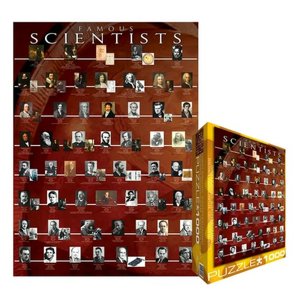 Famous Scientists 1000 Piece Puzzle