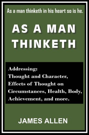 As a Man Thinketh