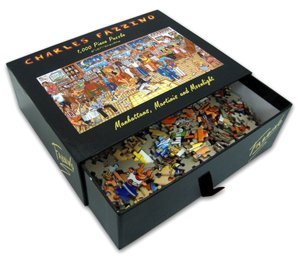 MANHATTAN, MARTINI AND MOONLIGHT 1000 Piece Puzzle