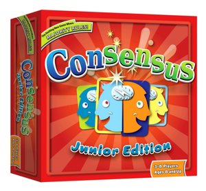Consensus Junior Edition, the exciting new game where majority rules