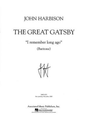 I Remember Long Ago: From the Opera 