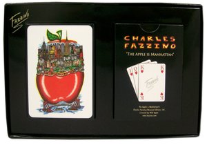 NEW YORK The Apple Is Manhattan Playing Cards Fazzino (B&N Exclusive)