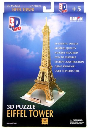 Eiffel Tower Small 3D Puzzle