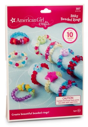 American Girl Bitty Beaded Rings Kit