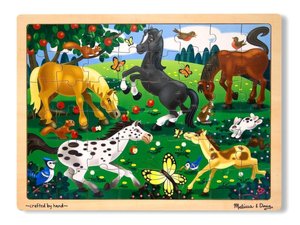 Frolicking Horses Jigsaw (48 pc)