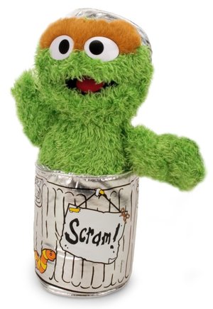 Sesame Street Oscar plush doll