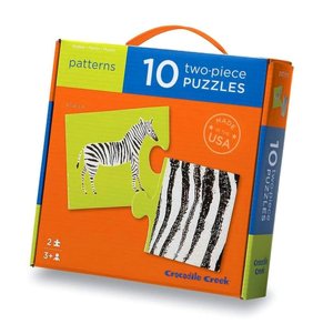 Animal Patterns 2-Piece Early Learning Puzzle