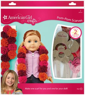 American Girl Pom Pom Scarf Kit - Warm