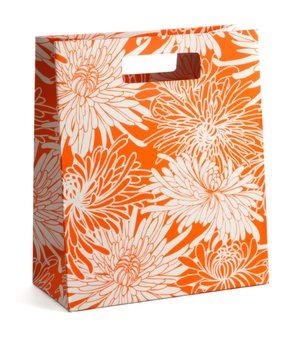 Orange Mums Gift Bag