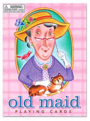 Old Maid Playing Cards