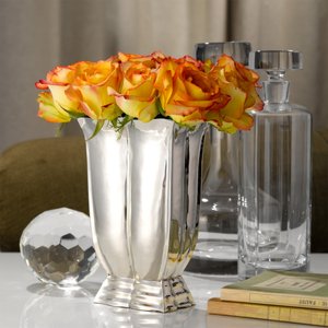 Shelby Small Nickel Vase