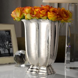 Shelby Large Nickel Vase